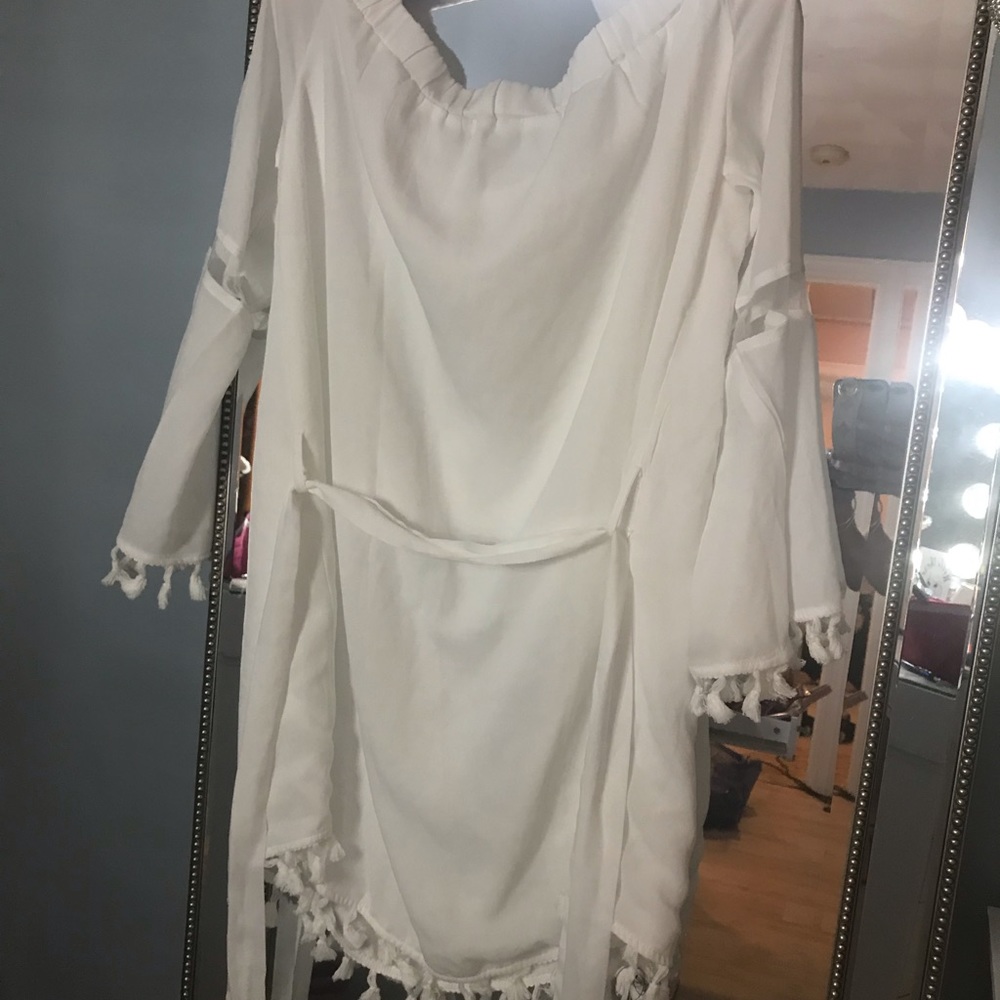 White dress